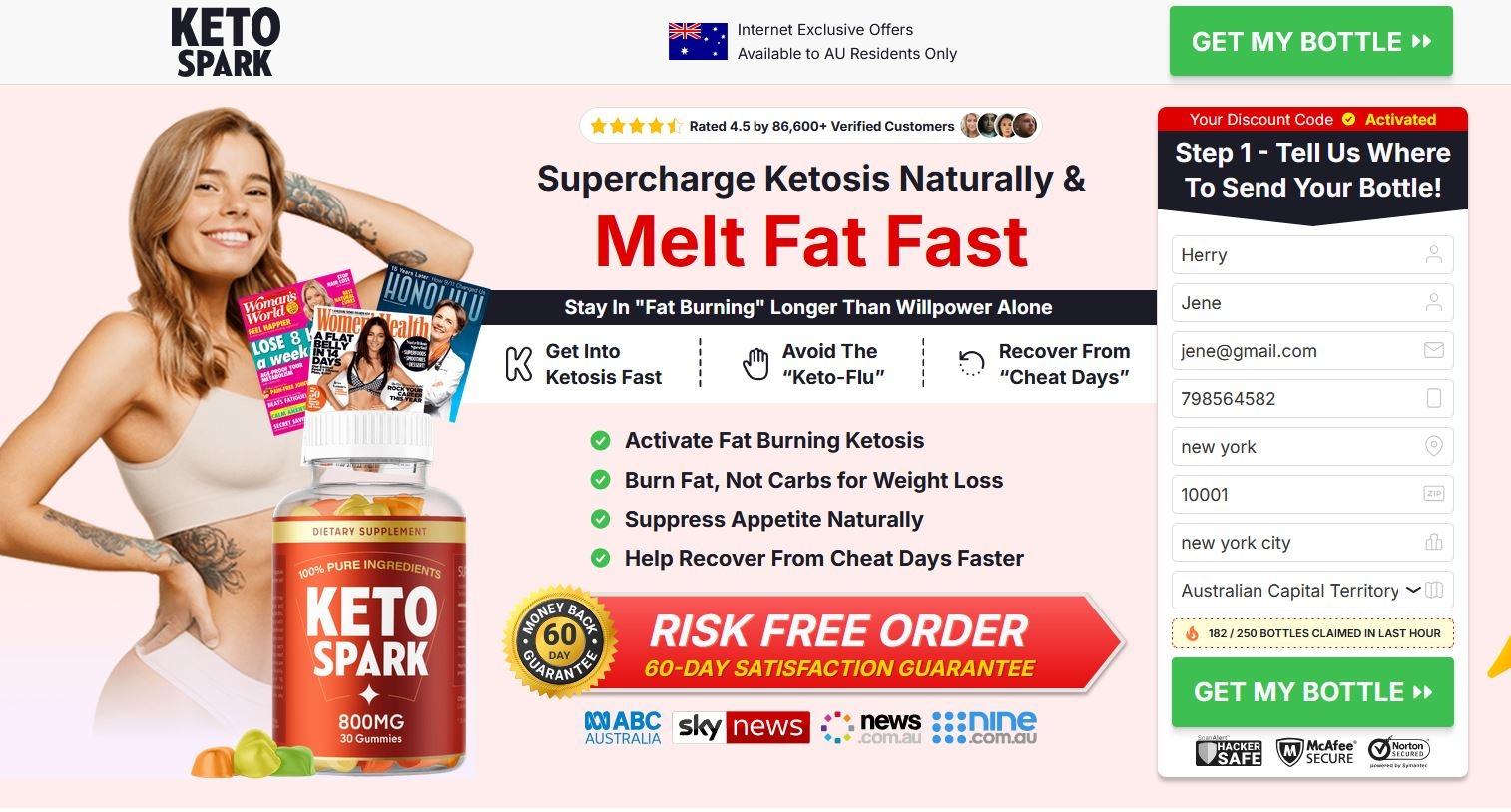 Keto Spark Gummies Reviews (AU/NZ) - K3 Mineral Weight Loss Gummies!