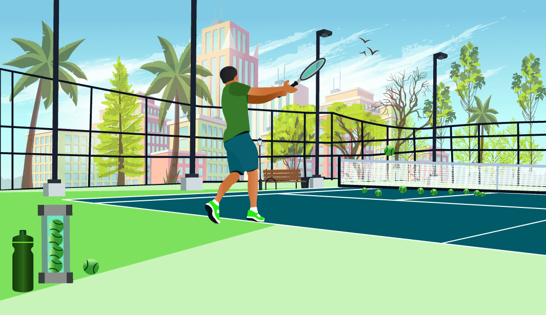 Corporate Tennis Lessons - TM Tennis Academy Singapore