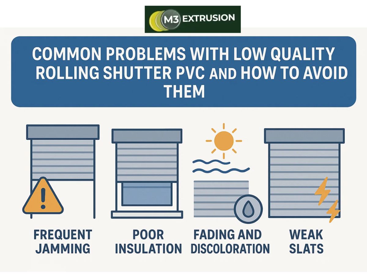 Common Issues with Rolling Shutter PVC & How to Prevent Them