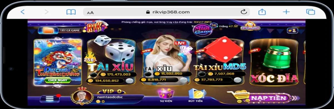 RIKVIP Trang Game Đổi Thưởng Cover Image