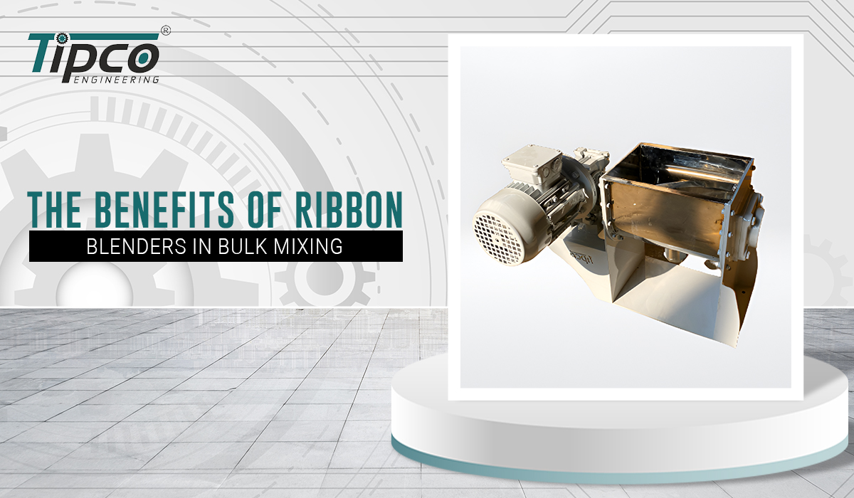 The Benefits of Ribbon Blender in Bulk Mixing