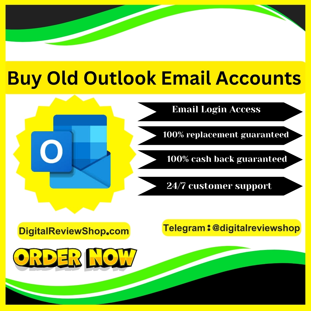 Buy Old Outlook Email Accounts - Aged & Verified Accounts
