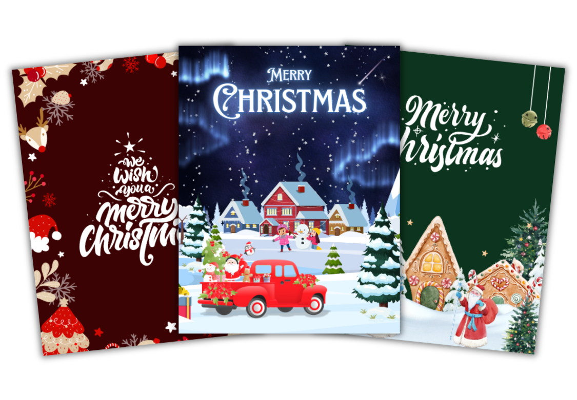 Free Christmas Greeting Cards to Share Holiday Cheer | Group Greeting Cards for Every Occasion