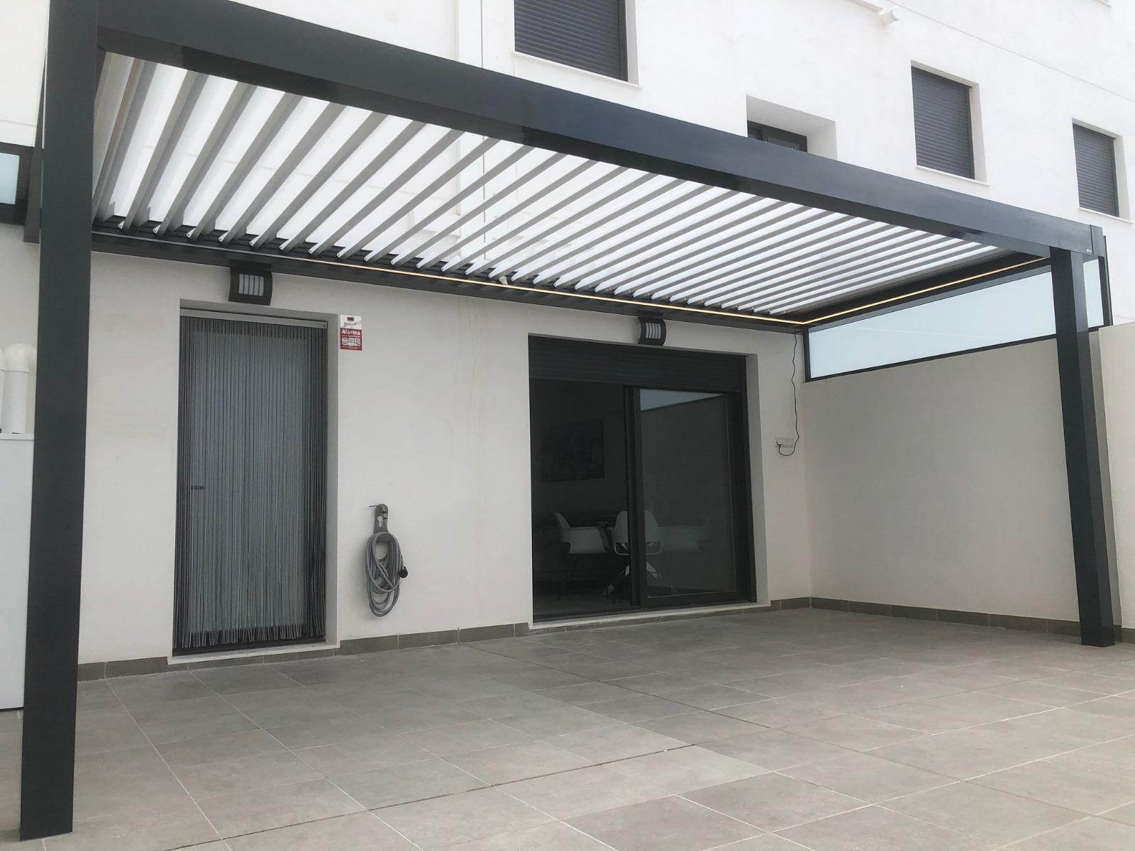 Bioclimatic Pergolas for Terrace in Costa Blanca, Costa del Sol, Spain - Ever Clear Living Spain