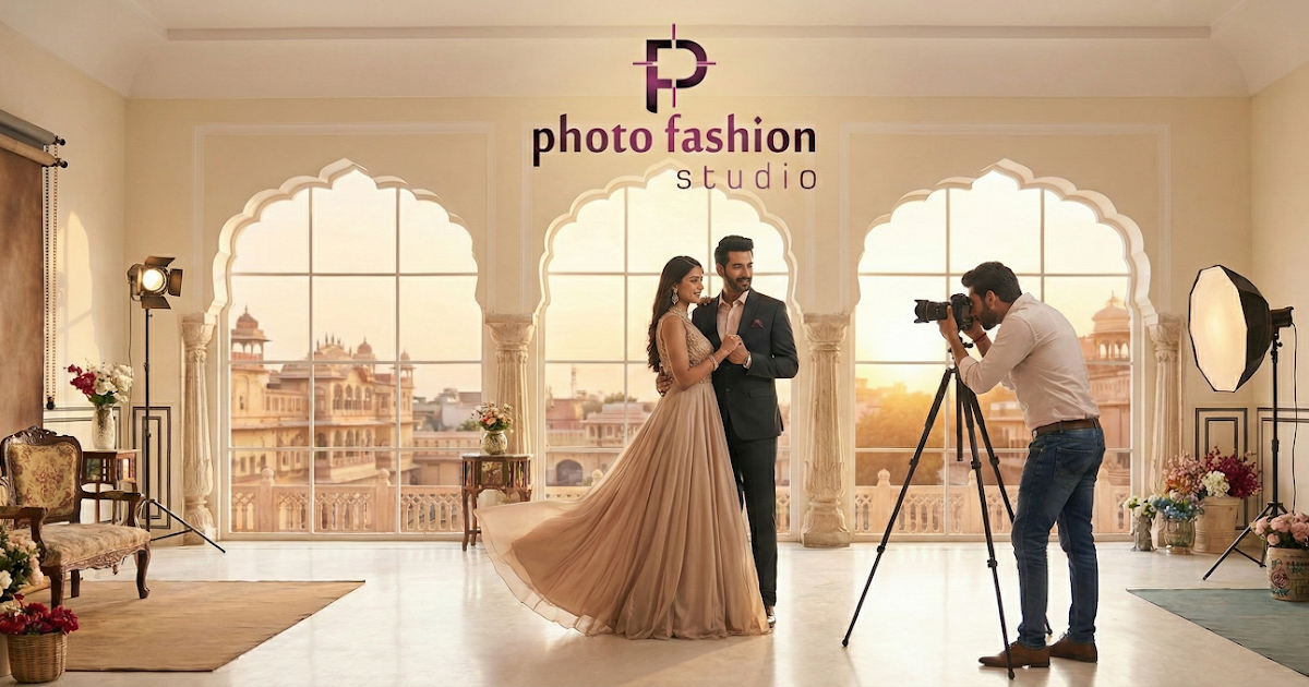 Pre Wedding Photoshoot in Jaipur at a Professional Photography Studio