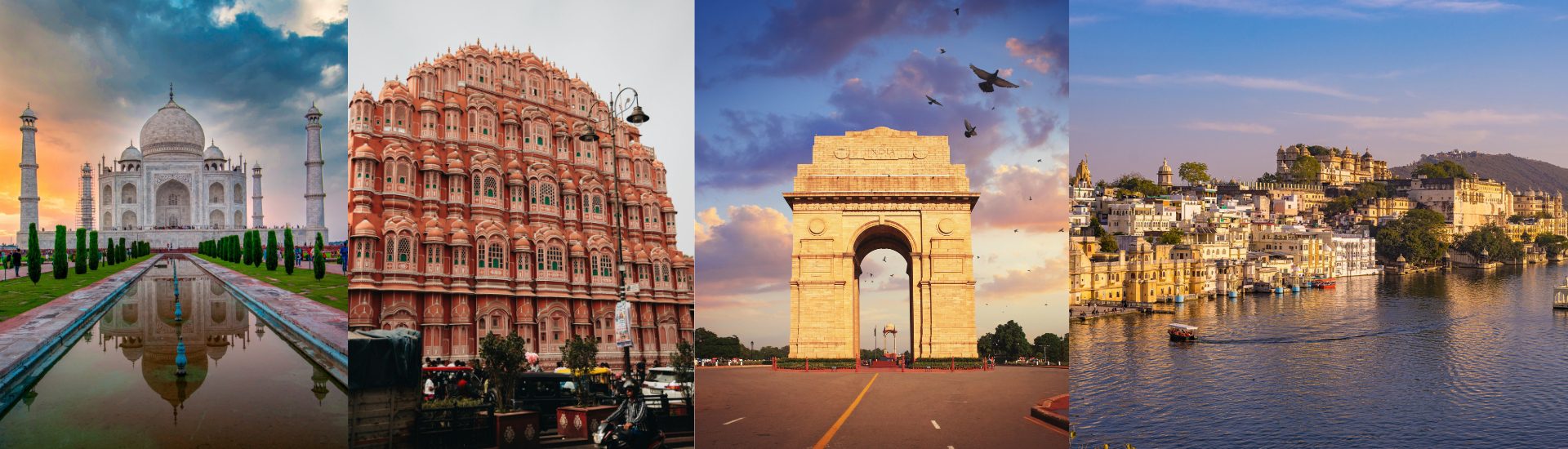 Golden Triangle Tour With Udaipur, Delhi Agra Jaipur Udaipur Packages