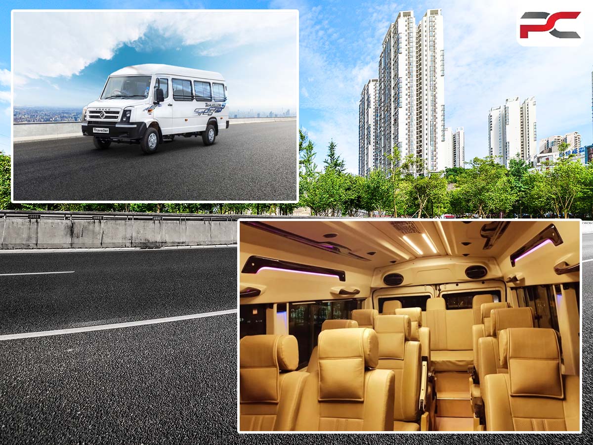 Rent Luxury Tempo Traveller Hire in Delhi at best price