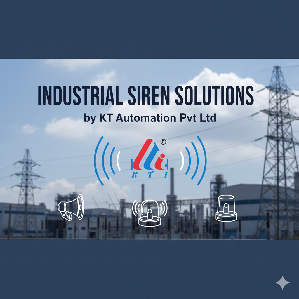 Industrial Siren Solutions by KT Automation Pvt Ltd - Gettonews
