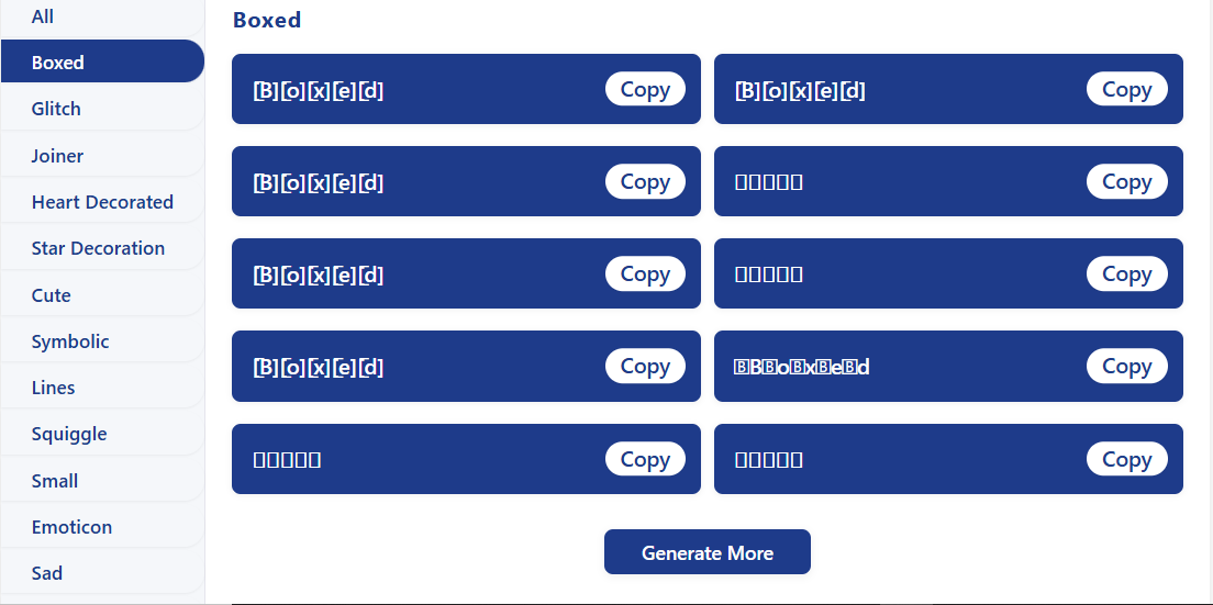 No.1 mejores fuentes Boxed Letras - Tipos de Letrass