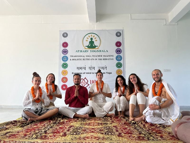10 Days Yoga & Meditation Retreat in Rishikesh, India | Atharv Yogshala