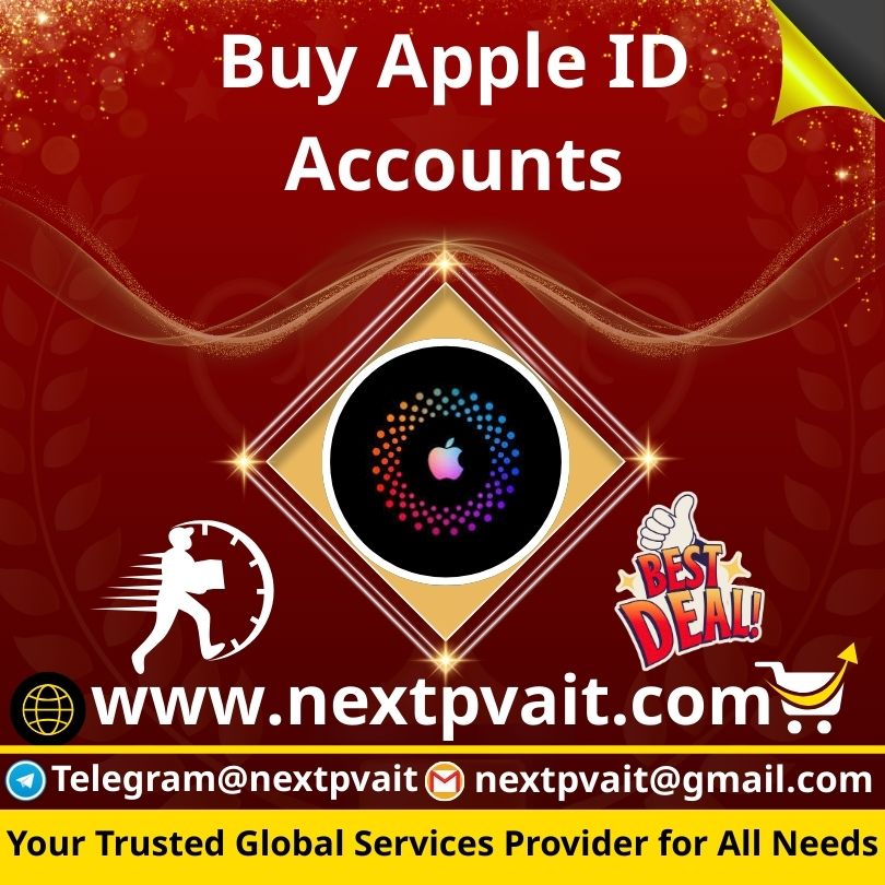 Buy Apple ID Accounts - Next PVA IT
