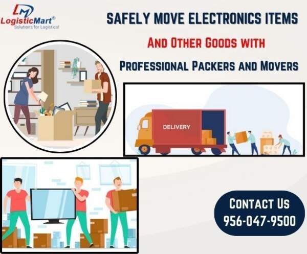 Choose Top Professional Packers and Movers in Ahmedabad to Care Electronics for an Office Move | LogisticMart Moving Guide