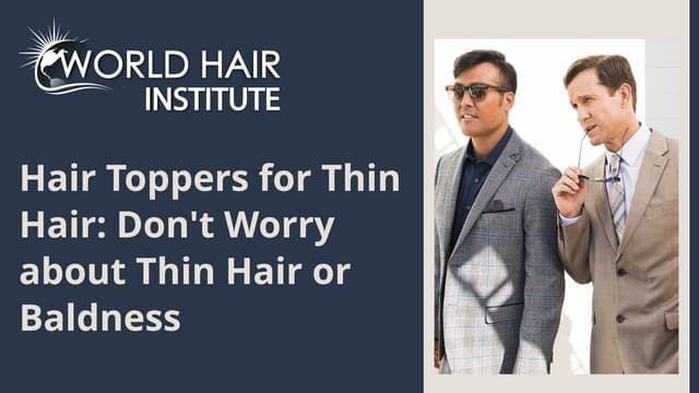 Hair Toppers for Thin Hair Don't Worry about Thin Hair or Baldness | PPTX