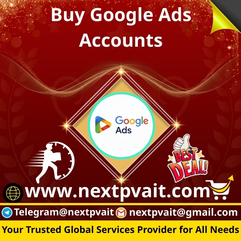 Buy Google Ads Accounts - Next PVA IT