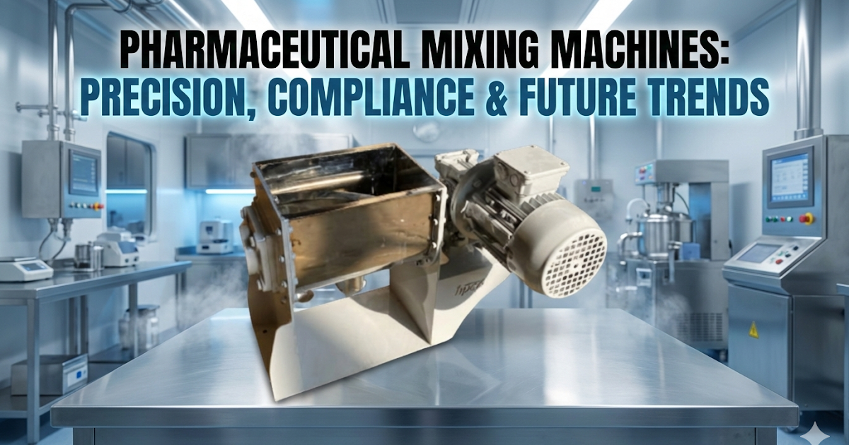 Pharmaceutical Mixing Machines: Precision, Compliance, and Future Trends