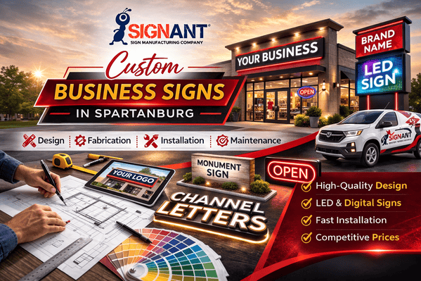 Custom Business Signs in Spartanburg
