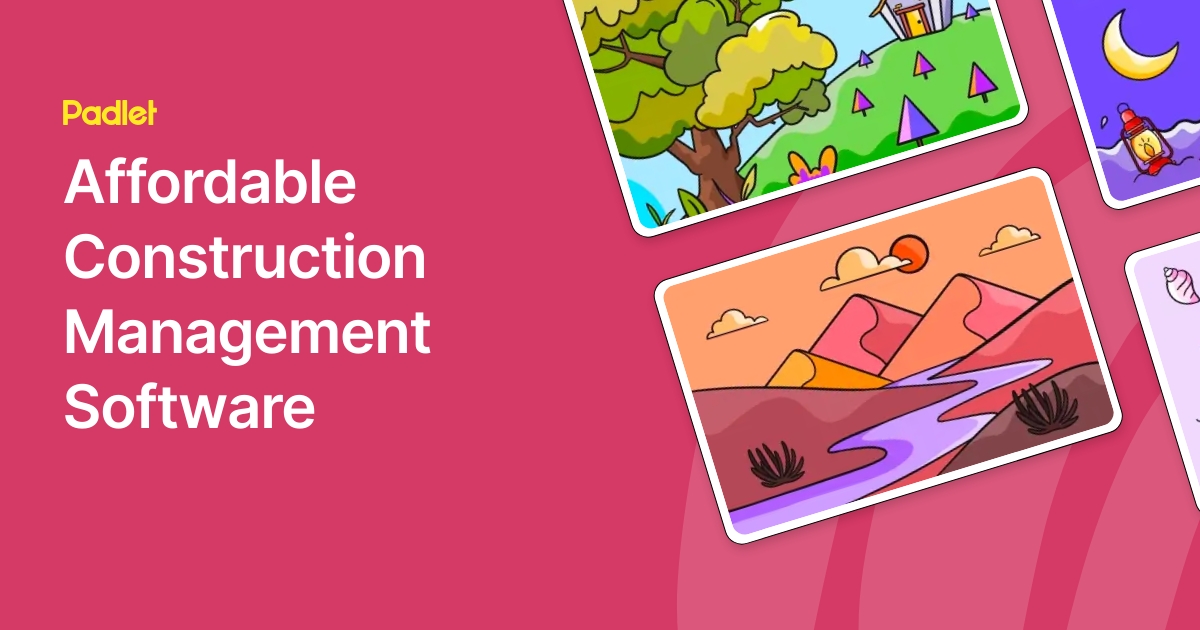 Affordable Construction Management Software