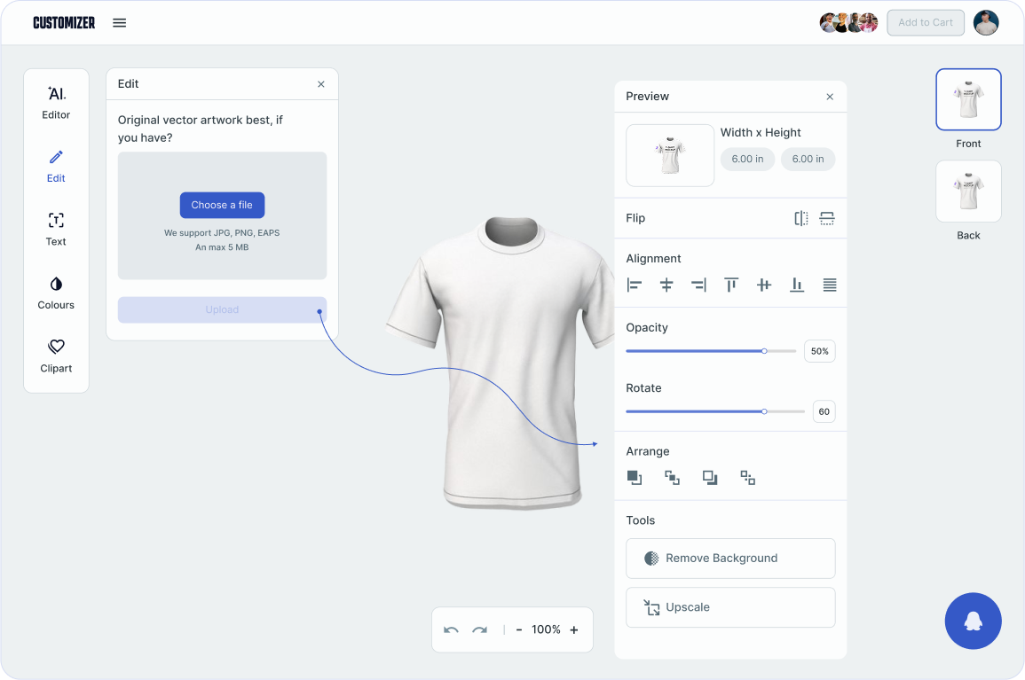 Custom Product Builder - Ecommerce Product Customization Software