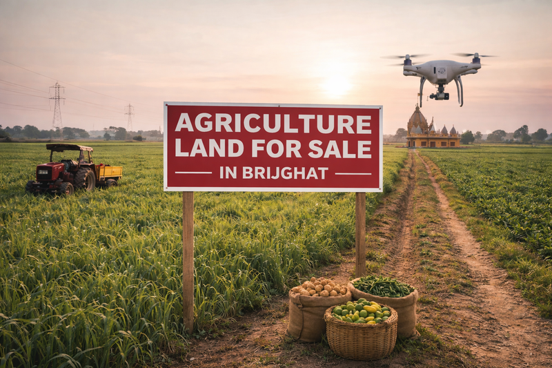 Agriculture Land for Sale in Brijghat – Invest in Nature, Growth, and Long-Term Wealth with The Club Farm - The Club Farm