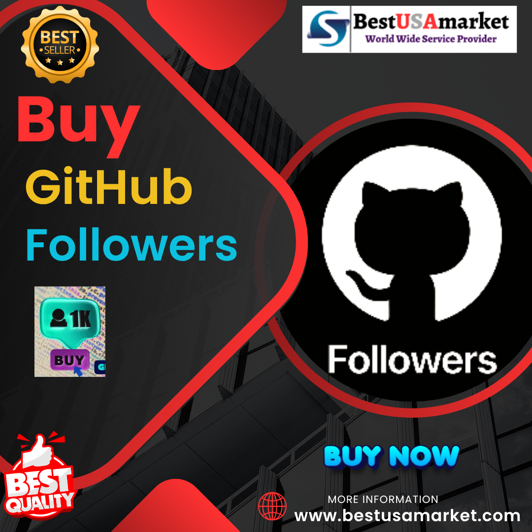 Buy GitHub Followers - 100% Real & Active followers