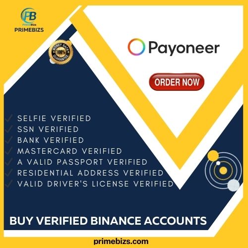 Buy Verified Payoneer Accounts - 100% Safe Personal & Businees ACC