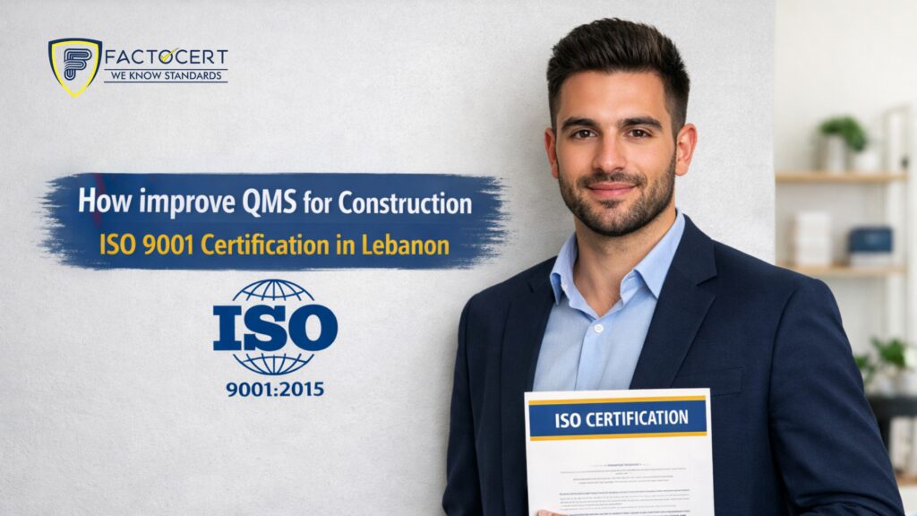 ISO 9001 Certification in Lebanon | Best ISO Consultants