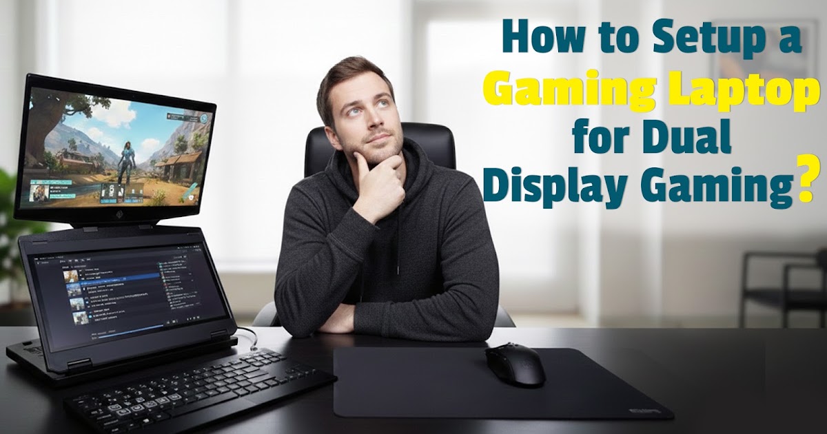How to Setup a Gaming Laptop for Dual Display Gaming?