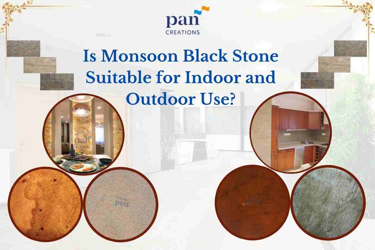 Is Monsoon Black Stone Suitable for Indoor and Outdoor Use?