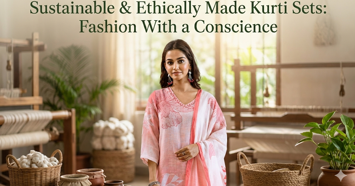 Sustainable & Ethically Made Kurti Sets, Fashion With a Conscience
