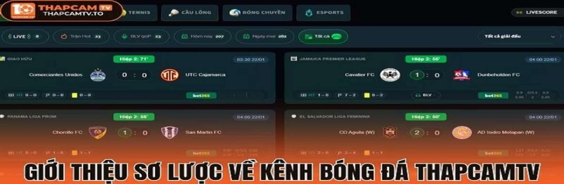 ThapcamTV Link Trực Tiếp Bóng Đá Hôm Nay Cover Image