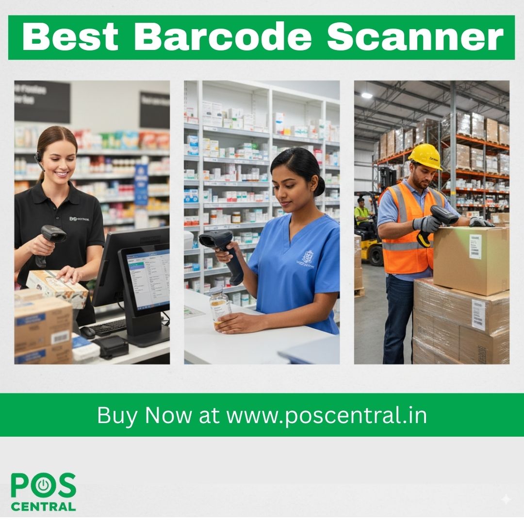 Buy Barcode Scanner Online: Best Price, Trusted Brands & Fast Delivery – POS Central India
