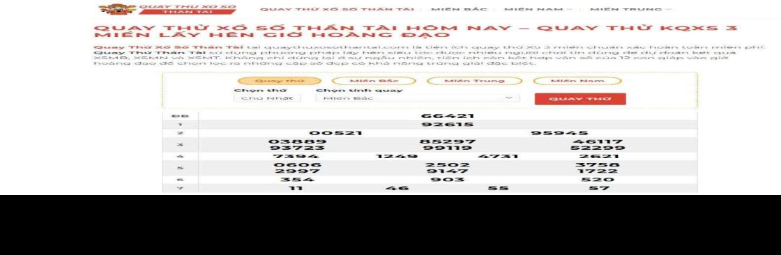 Quay Thử Xổ Số Thần Tài Cover Image
