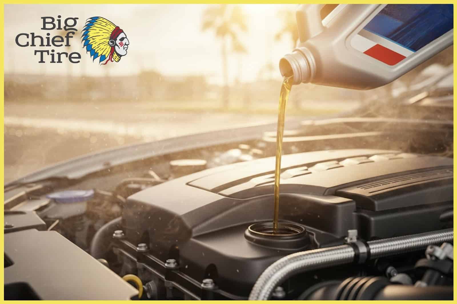 Why Jacksonville Heat Destroys Your Engine Oil 30% Faster - Big Chief Tire