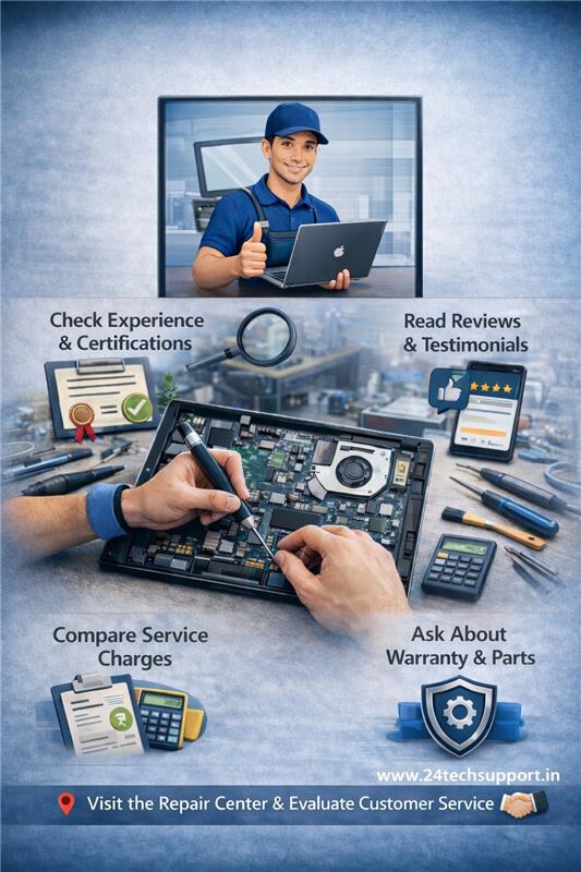 How to Find the Best Laptop Repair Expert in Gurgaon - 24TechSupport Blog