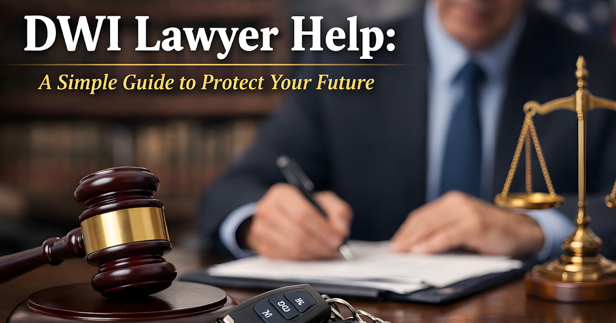 DWI Lawyer Help: A Simple Guide to Protect Your Future