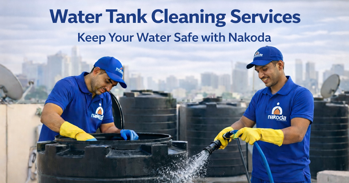 Water Tank Cleaning Services – Keep Your Water Safe with Nakoda