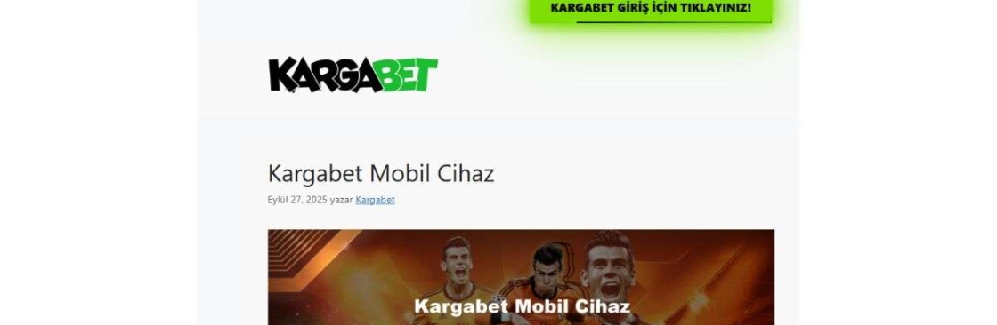 Kargabet Giriş Cover Image