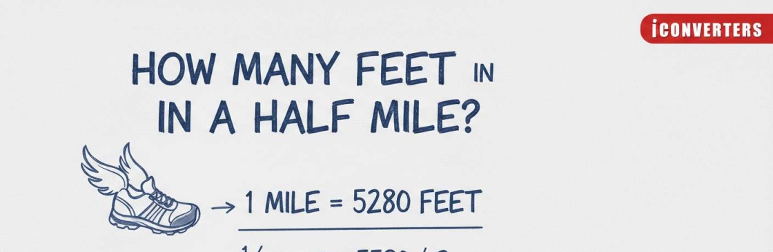 How many feet in a half mile Cover Image