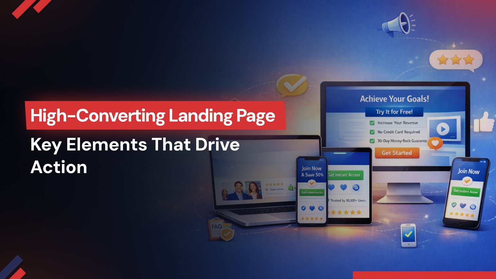 High-Converting Landing Page Strategy | Make My Brand