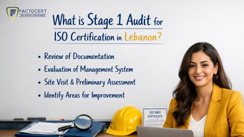 ISO Certification in Lebanon | Best ISO Audit & Certification Support