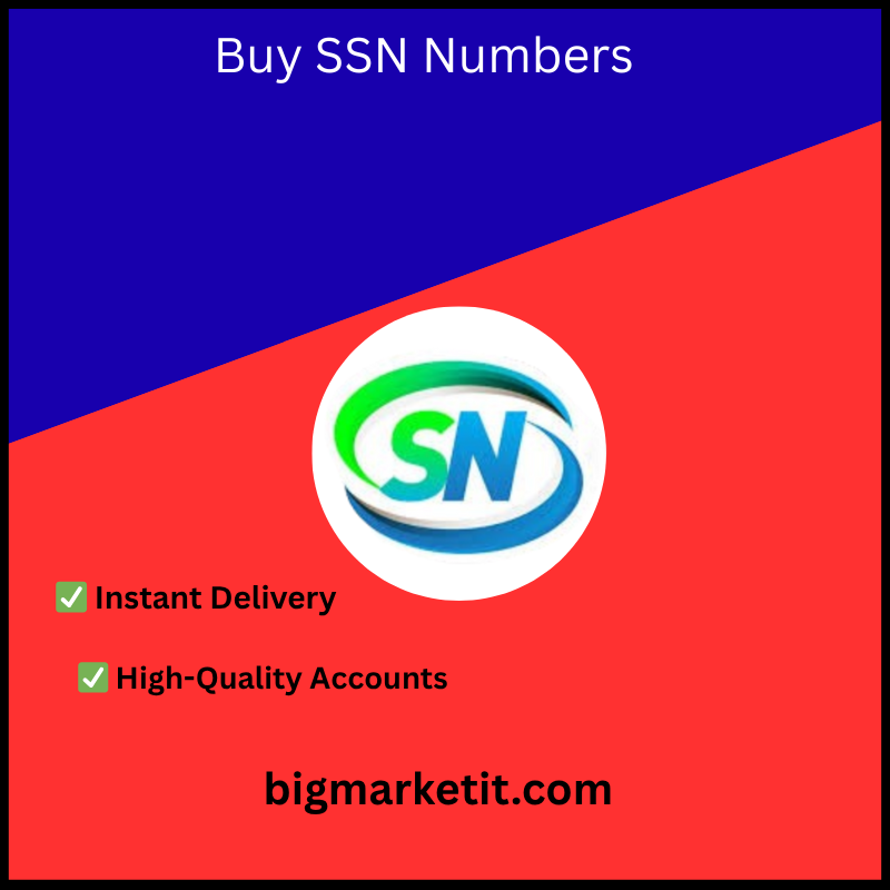Buy SSN Numbers - Buy SSN Numbers - Buy SSN Number - 100% Safe, Secure, and Trusted Services