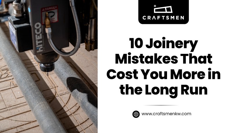 10 Joinery Mistakes That Every Homeowner in Kuwait Should Avoid