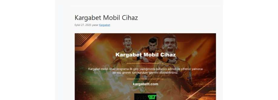 Kargabet Giriş Cover Image