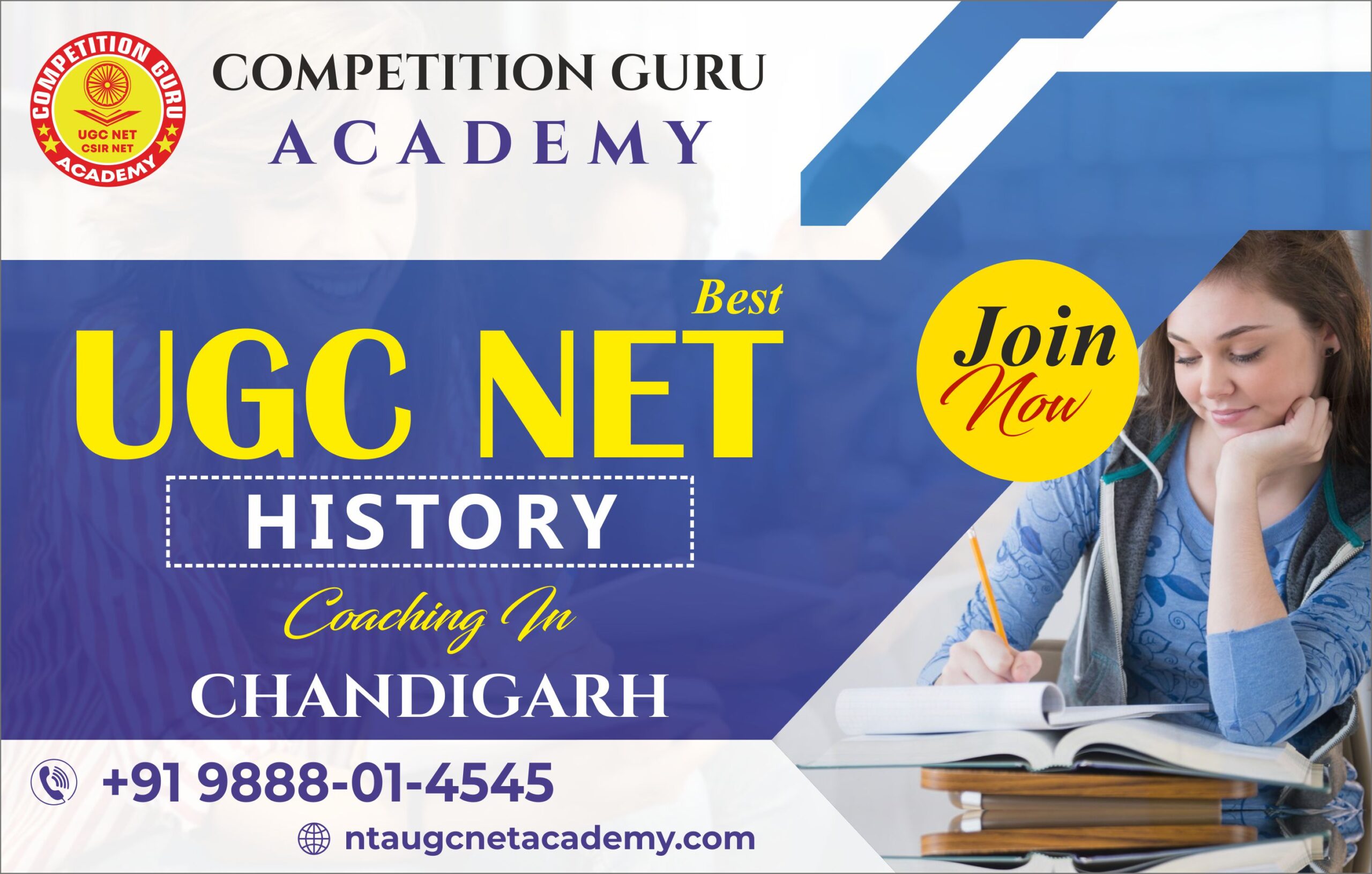 UGC NET History Coaching in Chandigarh | Call @9888014545