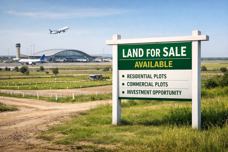 Buy Land Near Jewar Airport – The Ultimate Investment Destination for Future Growth, High Returns, and Smart Living - https://anugrahhomes.com/
