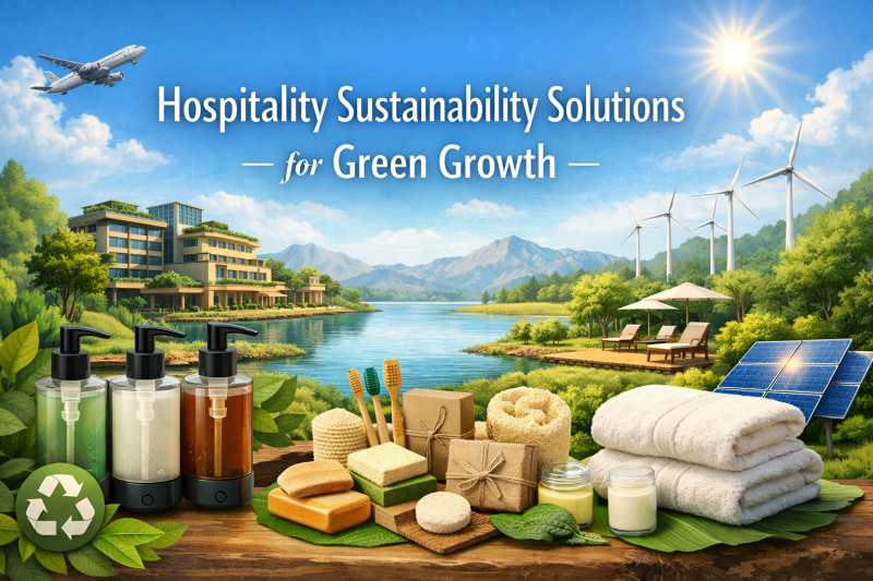 Hospitality Sustainability Solutions for Green Growth