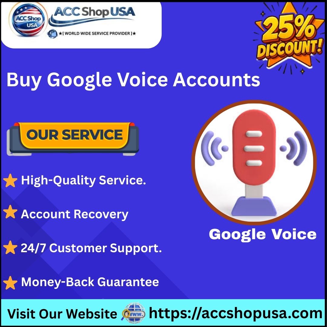 Buy Google Voice Accounts - 100% Safe & Unique Number.
