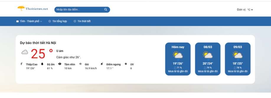 ThoitietVn Net Cover Image