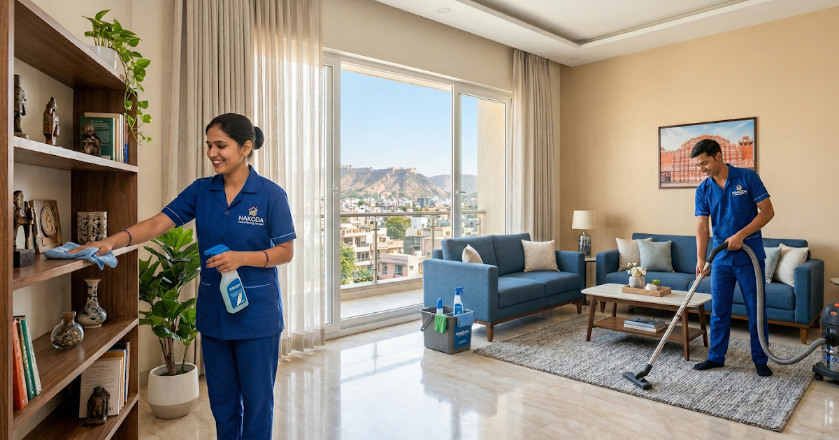 Nakoda: The Best House Cleaning Services in Jaipur for a Spotless Home