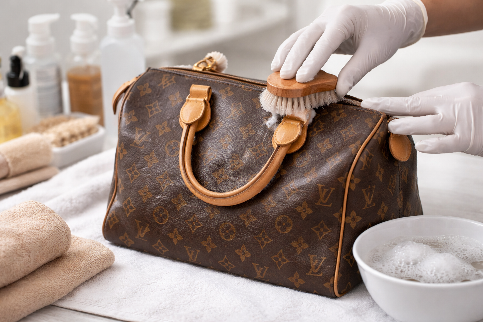 6 Steps in Professional Louis Vuitton Bag Cleaning Process - BlogPulseGuru